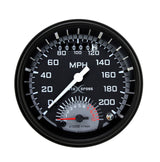 Classic Instruments AutoCross Gray 3-3/8" Ultimate Speedometer Gauge - AX20GBLF