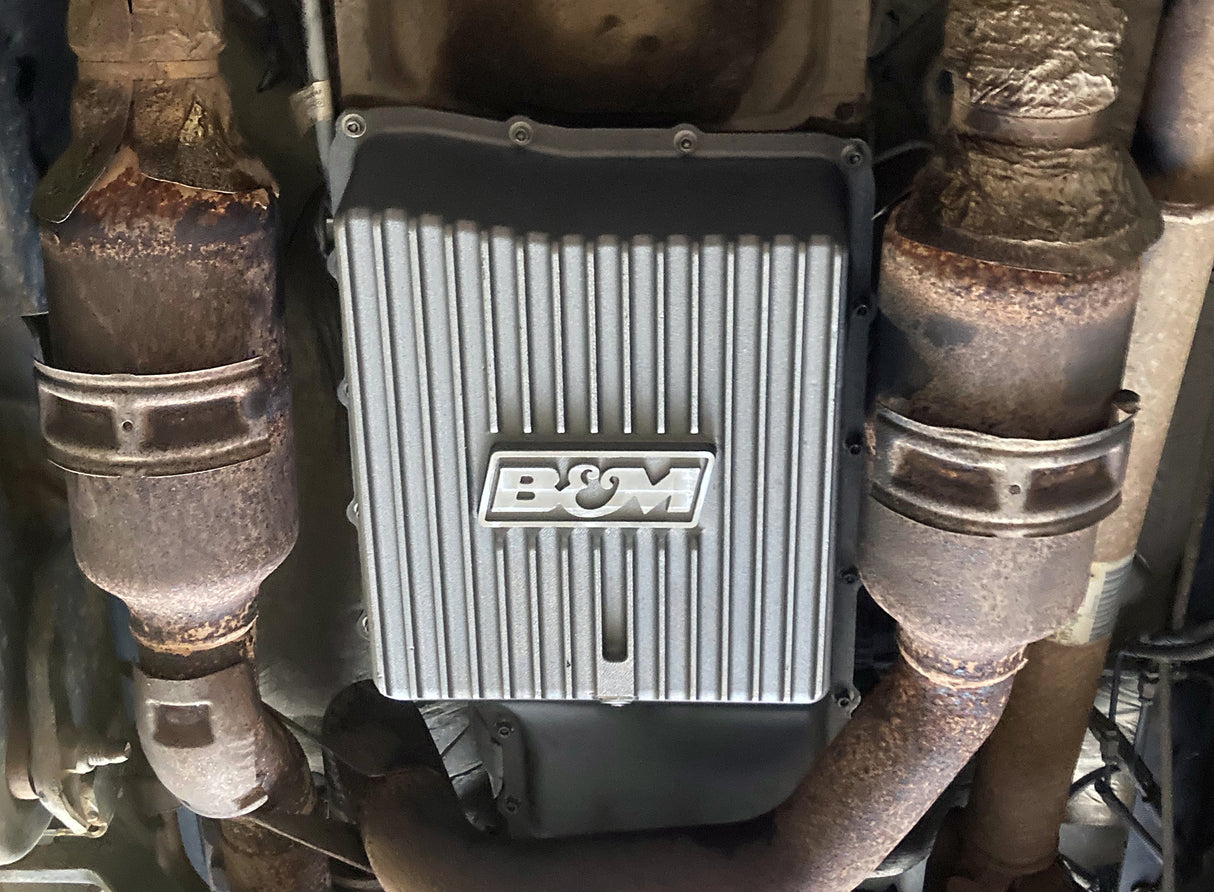 B&M HI-TEK DEEP TRANSMISSION PAN - Natural - 70397