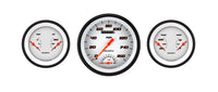 Classic Instruments Velocity White Three Gauge Set - VS61WBLF