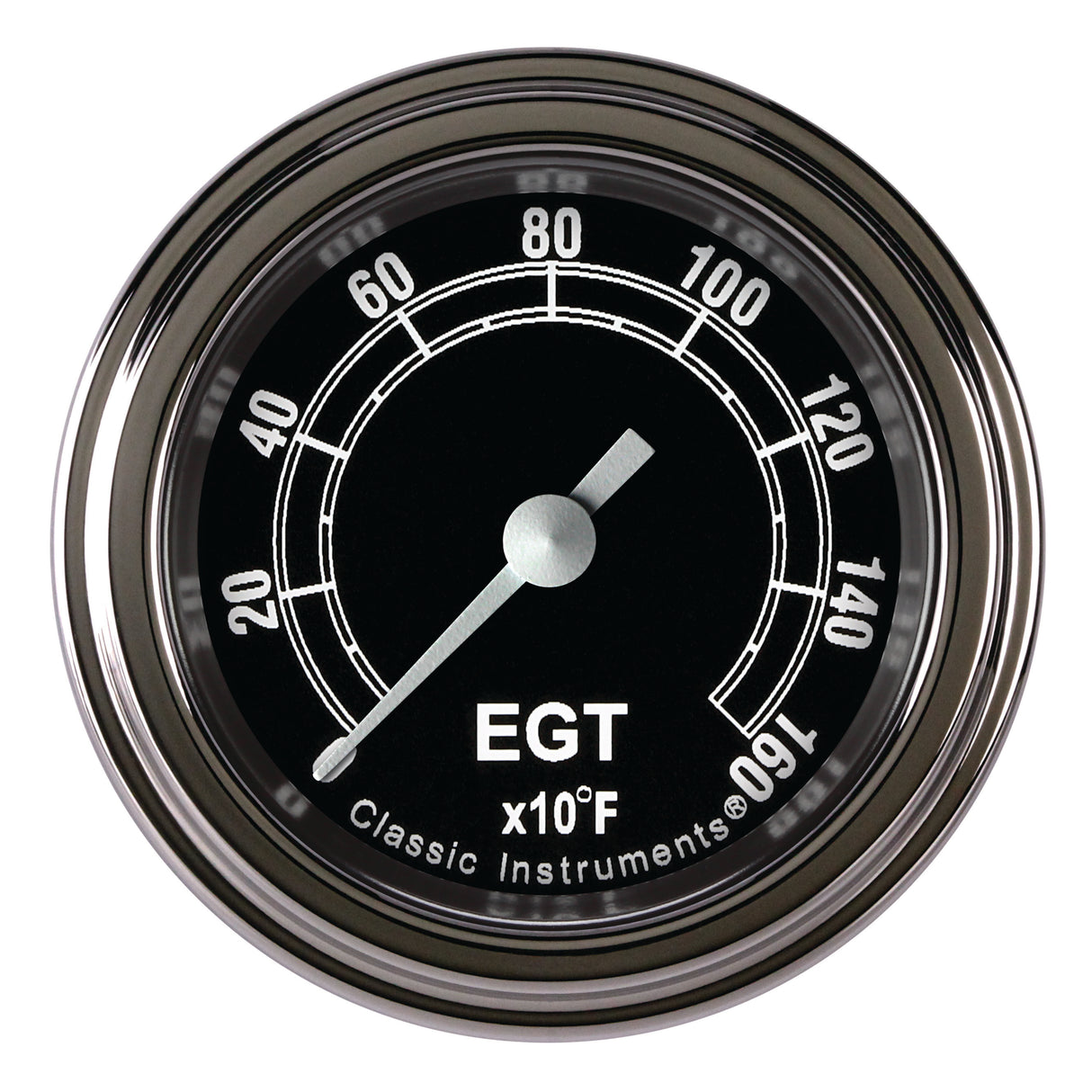 Classic Instruments Traditional 2-1/8" Exhaust Gas Tempature Gauge - TR198SLF