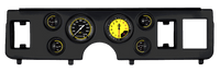 Classic Instruments AutoCross Yellow Series Short Sweep Gauge Set - CDMU79AXY01BL