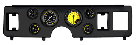 Classic Instruments AutoCross Yellow Series, short-sweep - CDMU79AXY01BL