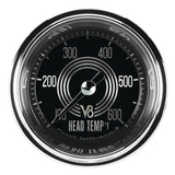 Classic Instruments V8 Speedster 2-1/8" Cylinder Head Temperature Gauge - V8SR197SLC