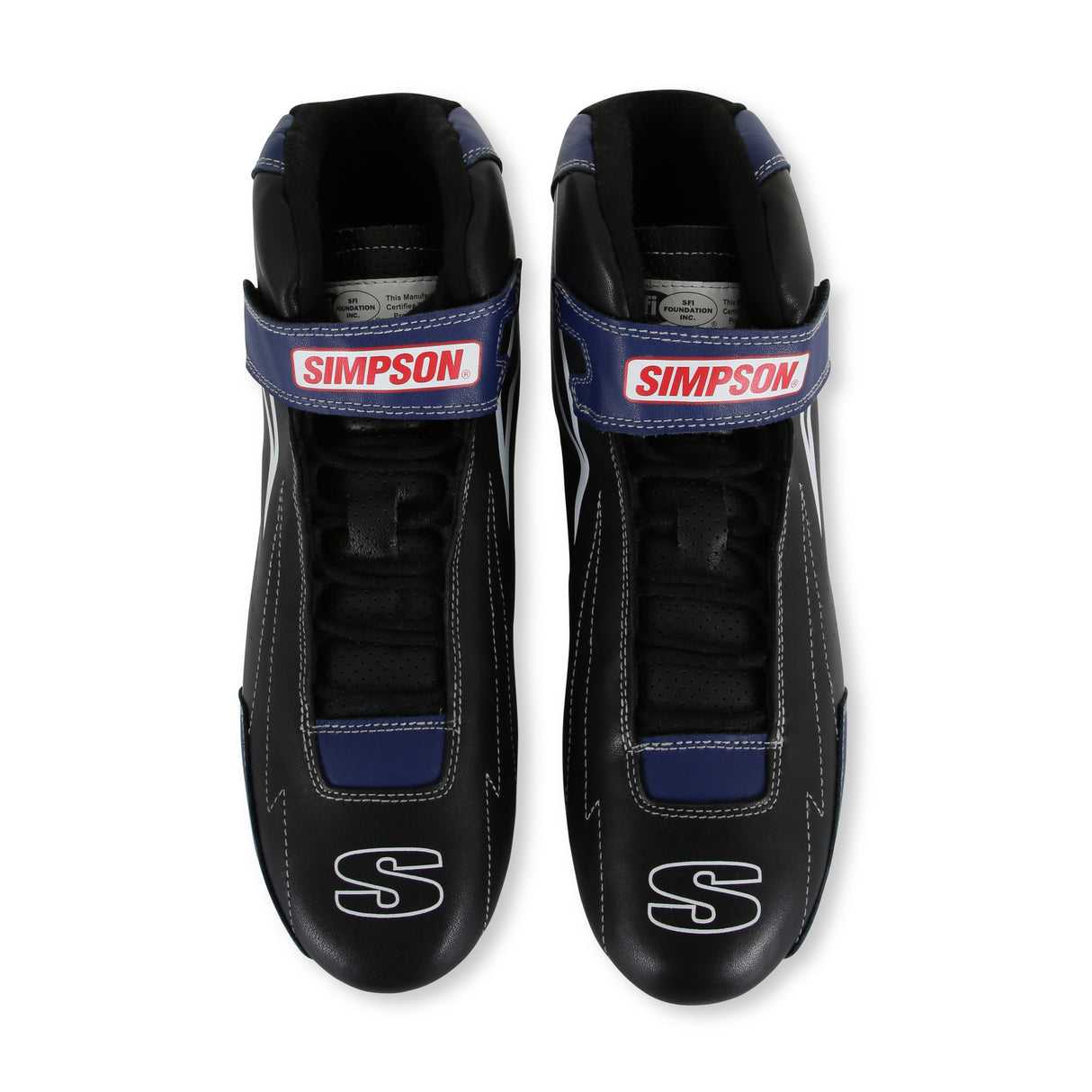 Simpson Supercoil Shoe Black/Blue - 9.5 - SC950B