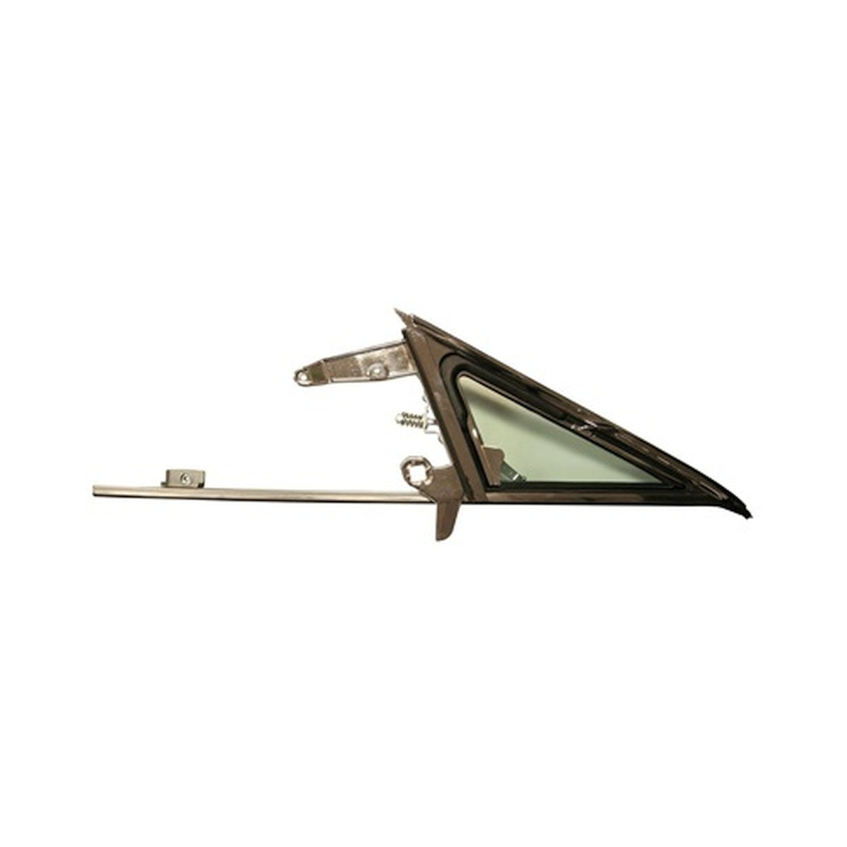 Scott Drake Vent Window Frame and Glass Assembly, Tinted, Driver Side - C8ZZ-65222405TK