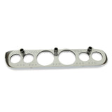 Scott Drake 6 Hole Instrument Bezel Black - C5ZZ-10838-6-BK