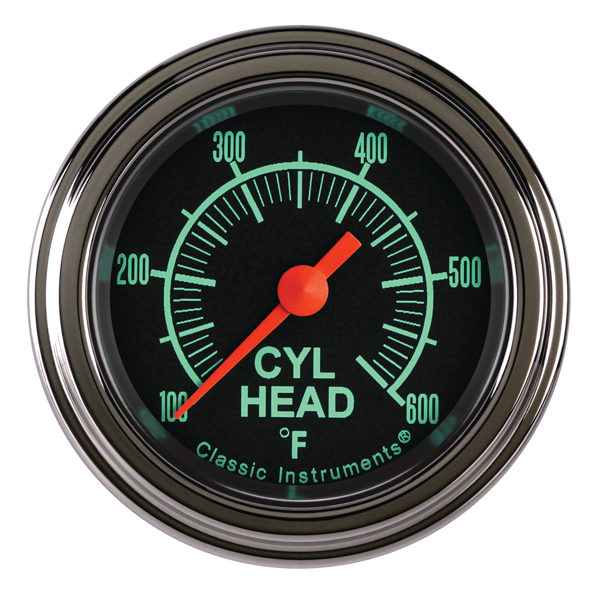 Classic Instruments G/Stock 2-1/8" Cylinder Head Tempature Gauge - GS197SLF