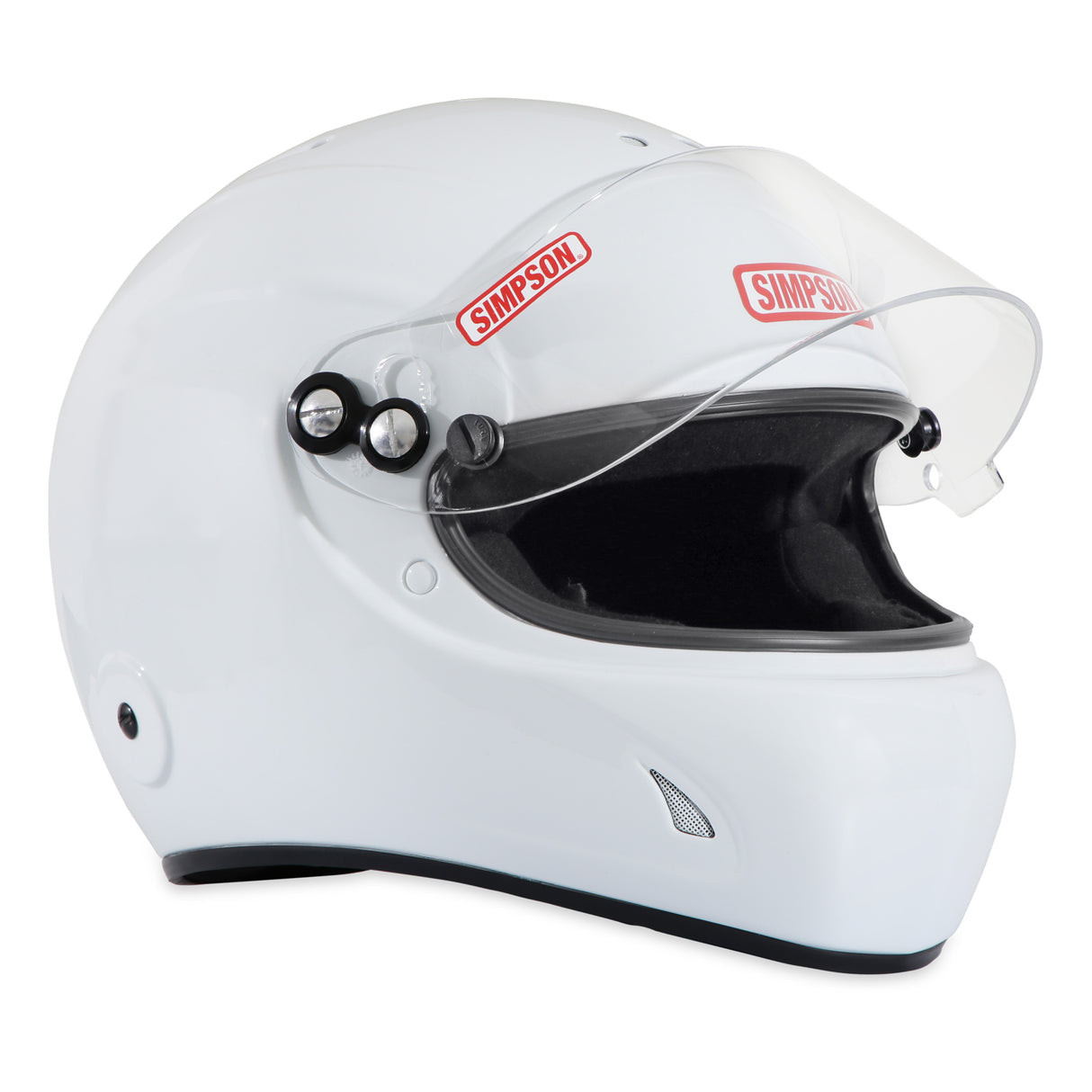 Simpson 7870051 SA2020 Devil Ray 3.0 Racing Helmet - White - XX-Large - 7870051