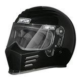 Simpson Motorcycle Outlaw Bandit 3.0 Helmet - Black XS - OB32XS