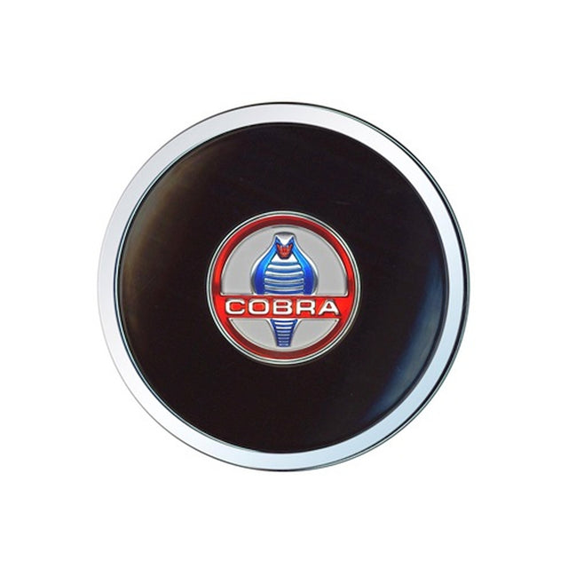 Scott Drake Corso Feorce 6 Hole Steering Wheel Cobra Horn Button with Emblem - S1MS-3623-COBRA