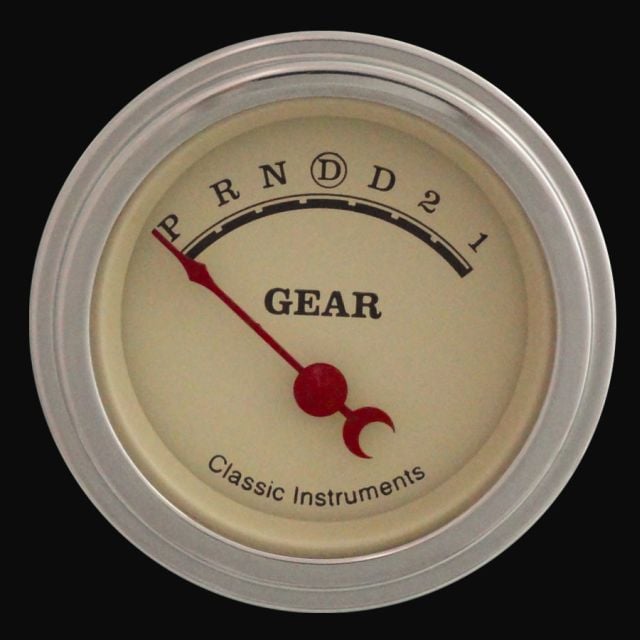 Classic Instruments Vintage 2 1/8" Gear Indicator - VT06SLF