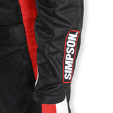Simpson Supercoil Racing Suit Black - SM - SC02101