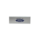 Scott Drake Sill Plate Emblem, Ford Logo, Blue - C8ZZ-6513208-T