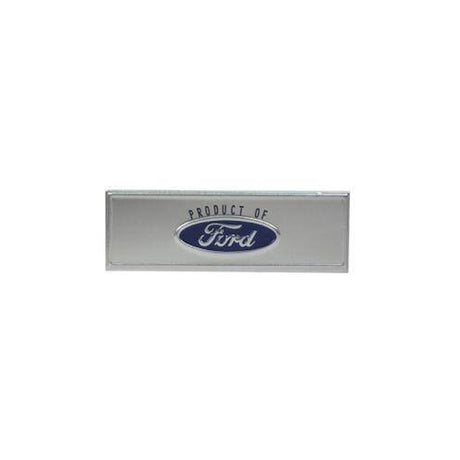 Scott Drake Sill Plate Emblem, Ford Logo, Blue - C8ZZ-6513208-T