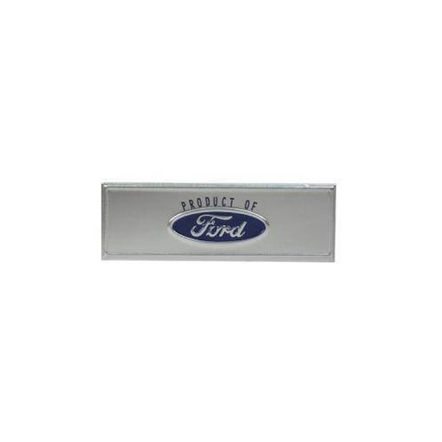 Scott Drake Sill Plate Emblem, Ford Logo, Blue - C8ZZ-6513208-T