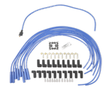 ACCEL Spark Plug Wire Set - 8mm - Universal - Blue Wire with Blue Straight Boots - 5040B