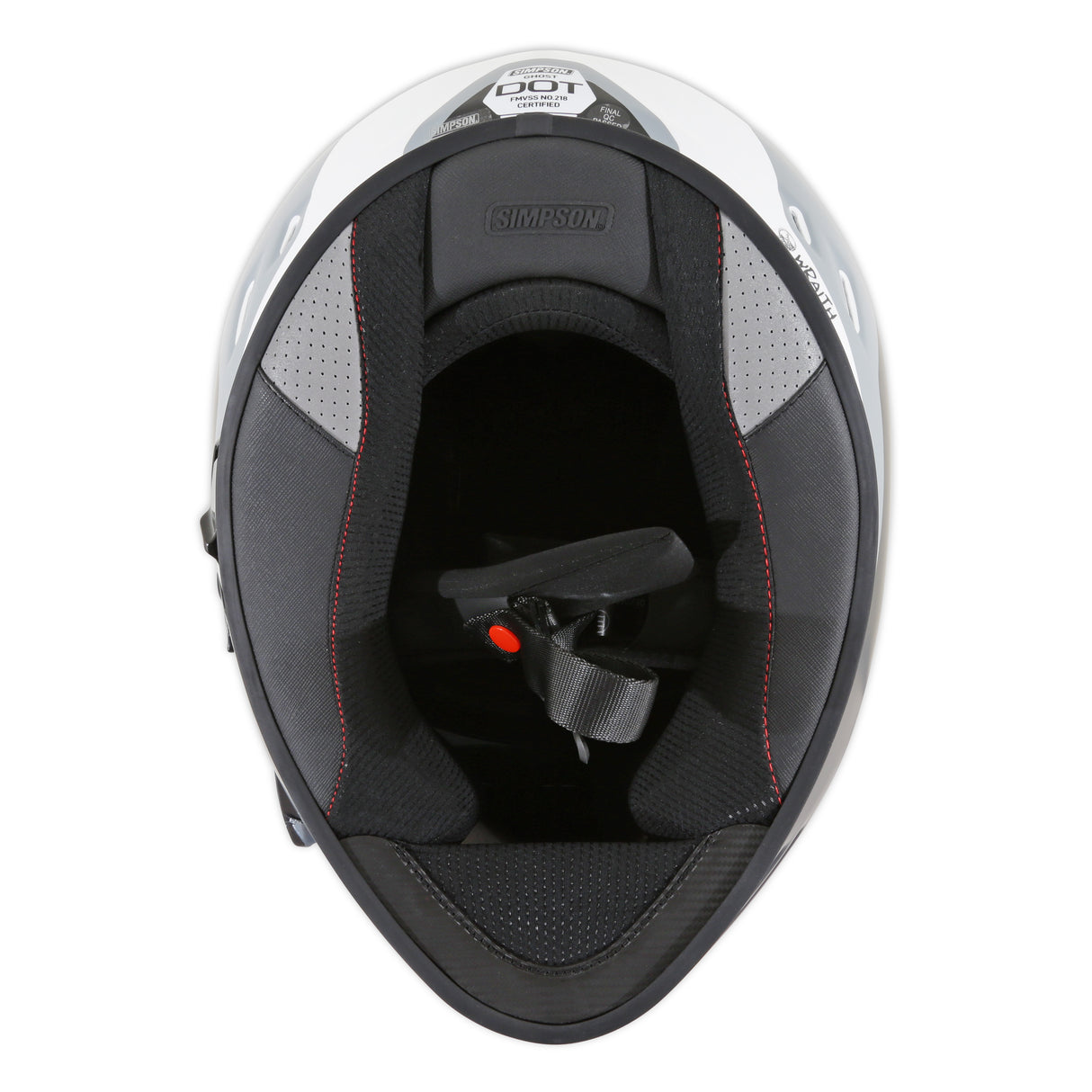 Simpson Motorcycle Ghost Bandit Helmet - Wraith MD - GBDMWRA