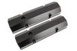 Mr Gasket Mr. Gasket Fabricated Aluminum Valve Covers - Black Finish - 6818BG