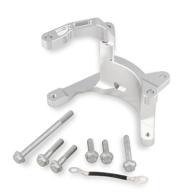 Holley 20-210 Low Mount A/C Brackets for the Gen 5 LT4/LT1 Dry Sump Engines