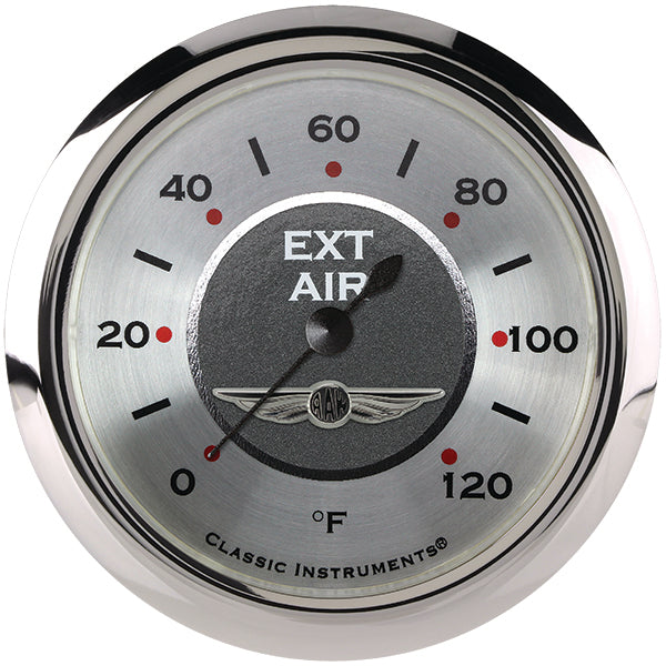 Classic Instruments All American 2-5/8" Outside Air Temp Gauge - AW399SRC