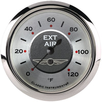 Classic Instruments All American 2-5/8" Outside Air Temp Gauge - AW399SRC