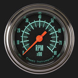Classic Instruments G/Stock 2 1/8" Tachometer - GS183SLF