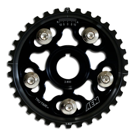 AEM Tru-Time Adjustable Cam Gears - 23-802BK