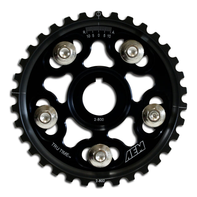 AEM Tru-Time Adjustable Cam Gears - 23-802BK