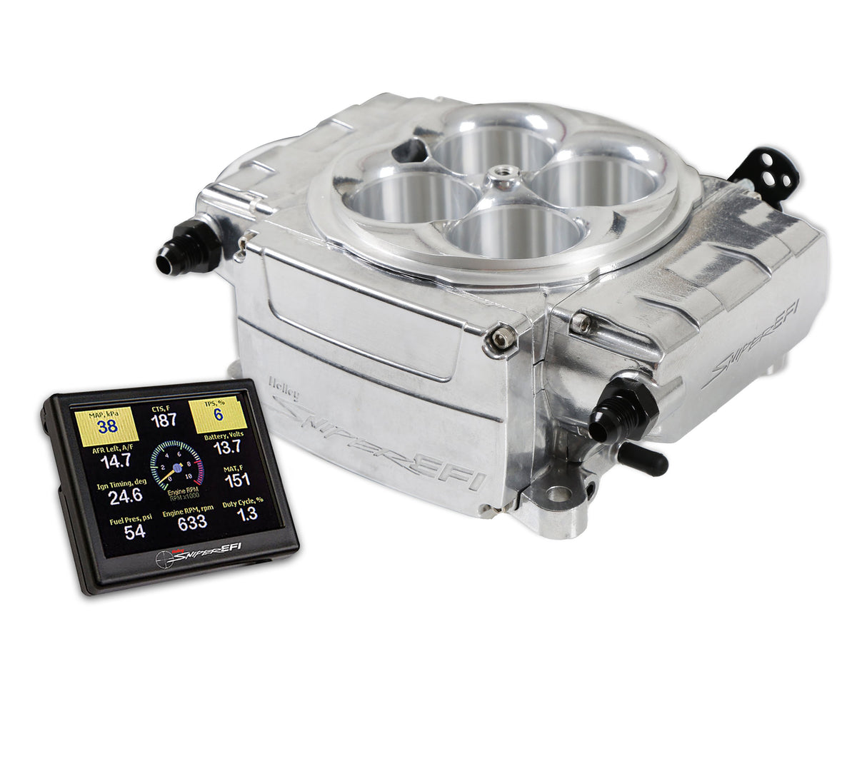 Holley 550-510-3XX Sniper 2 EFI - Polished