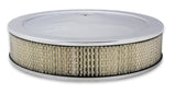 Holley 120-540 Sniper Air Cleaner Assembly, 14" x 4" - Chrome Finish