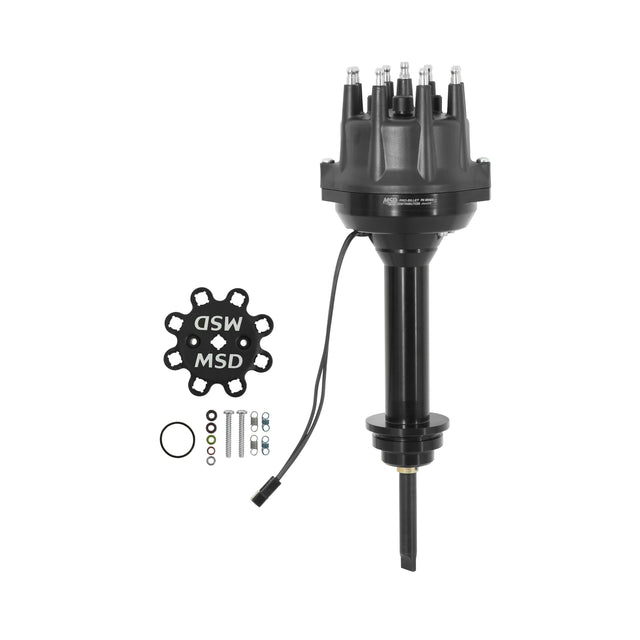 MSD Black Chrysler 426, 440 Pro-Billet Distributor - 85463
