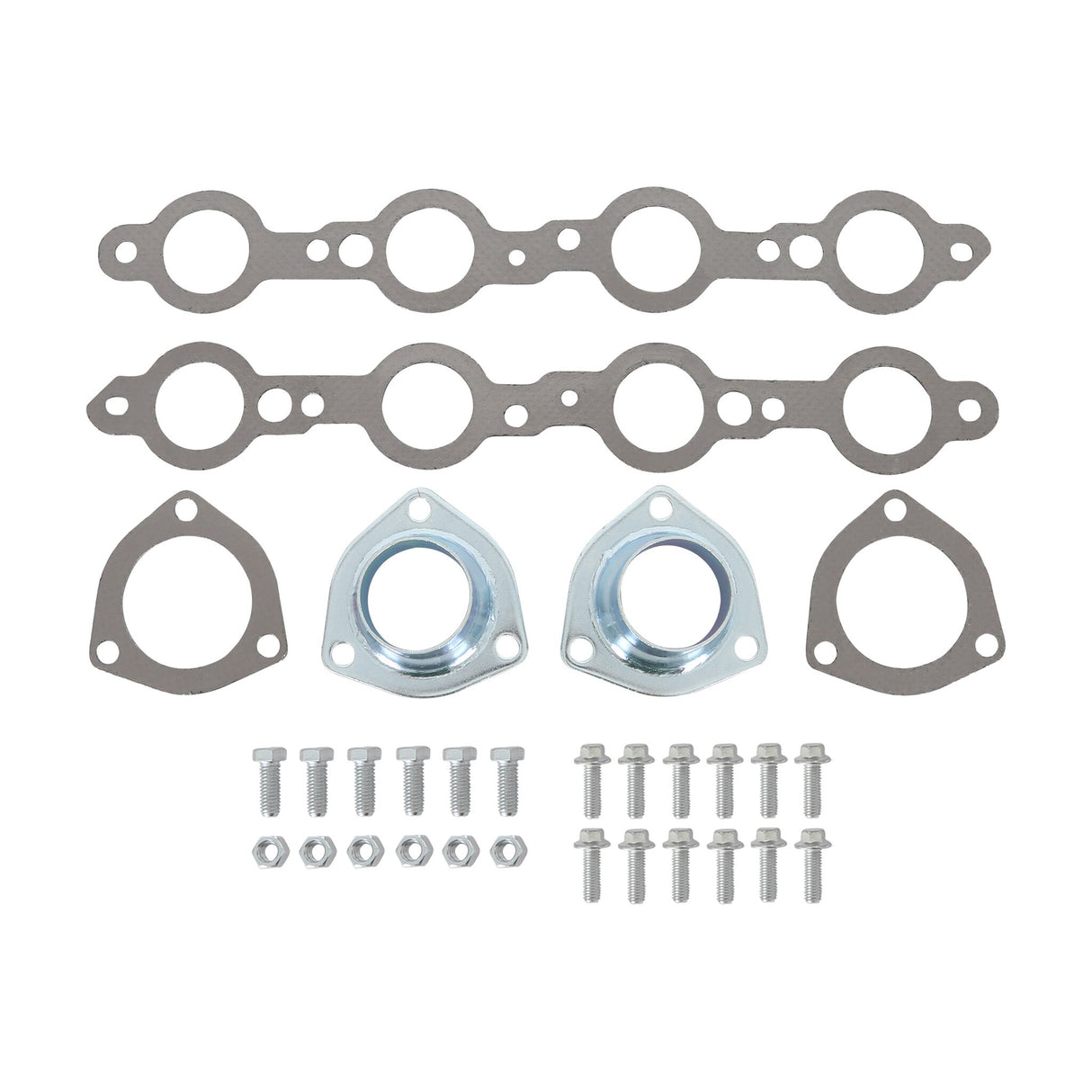 Hooker Block Hugger Header - Ceramic Coated - 2313HKR