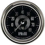 Classic Instruments V8 Speedster 2-5/8" Tachometer Gauge - V8SR383SLC