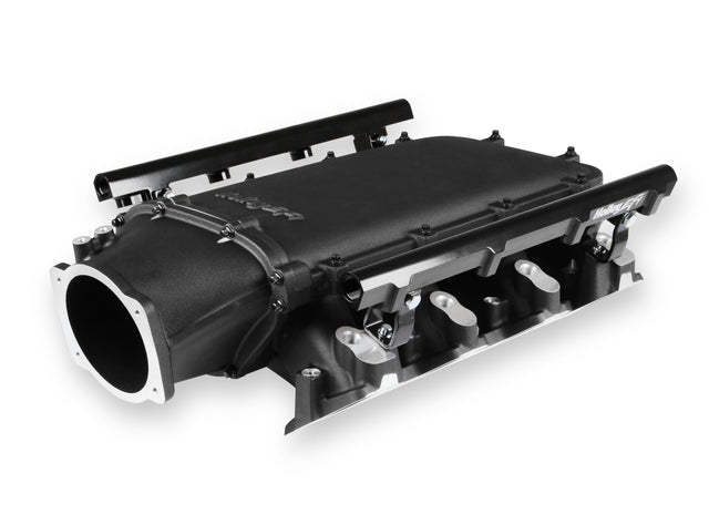 Holley 300-680BK Ultra Lo-Ram Manifold Kit Single Injector- Black - GM LS3/L92