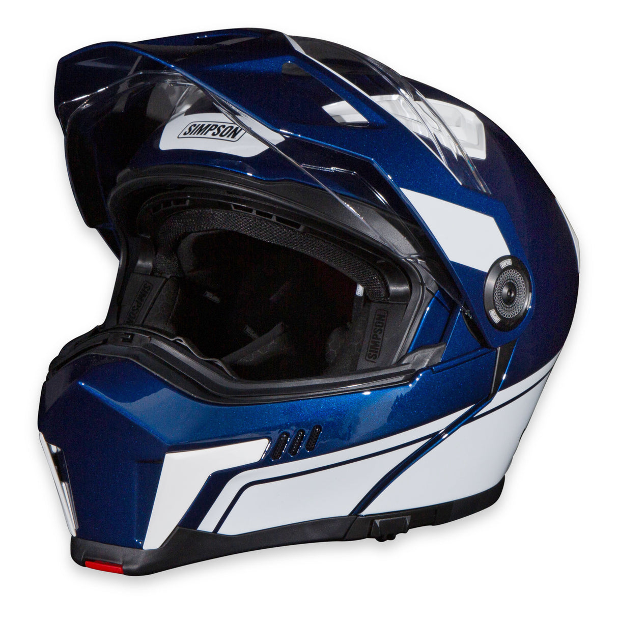 Simpson Motorcycle Journey Bandit Helmet - Blue/White - Extra Large - JBDUWXL