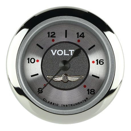 Classic Instruments All American 2 1/8" Voltage Gauge - AW130SRC