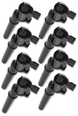 ACCEL Ignition Coil - SuperCoil -Ford 4 valve modular engine 4.6/5.4L‚ Black - 8 Pack - 140034K-8
