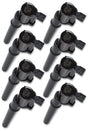 ACCEL Ignition Coil - SuperCoil -Ford 4 valve modular engine 4.6/5.4L‚ Black - 8 Pack - 140034K-8