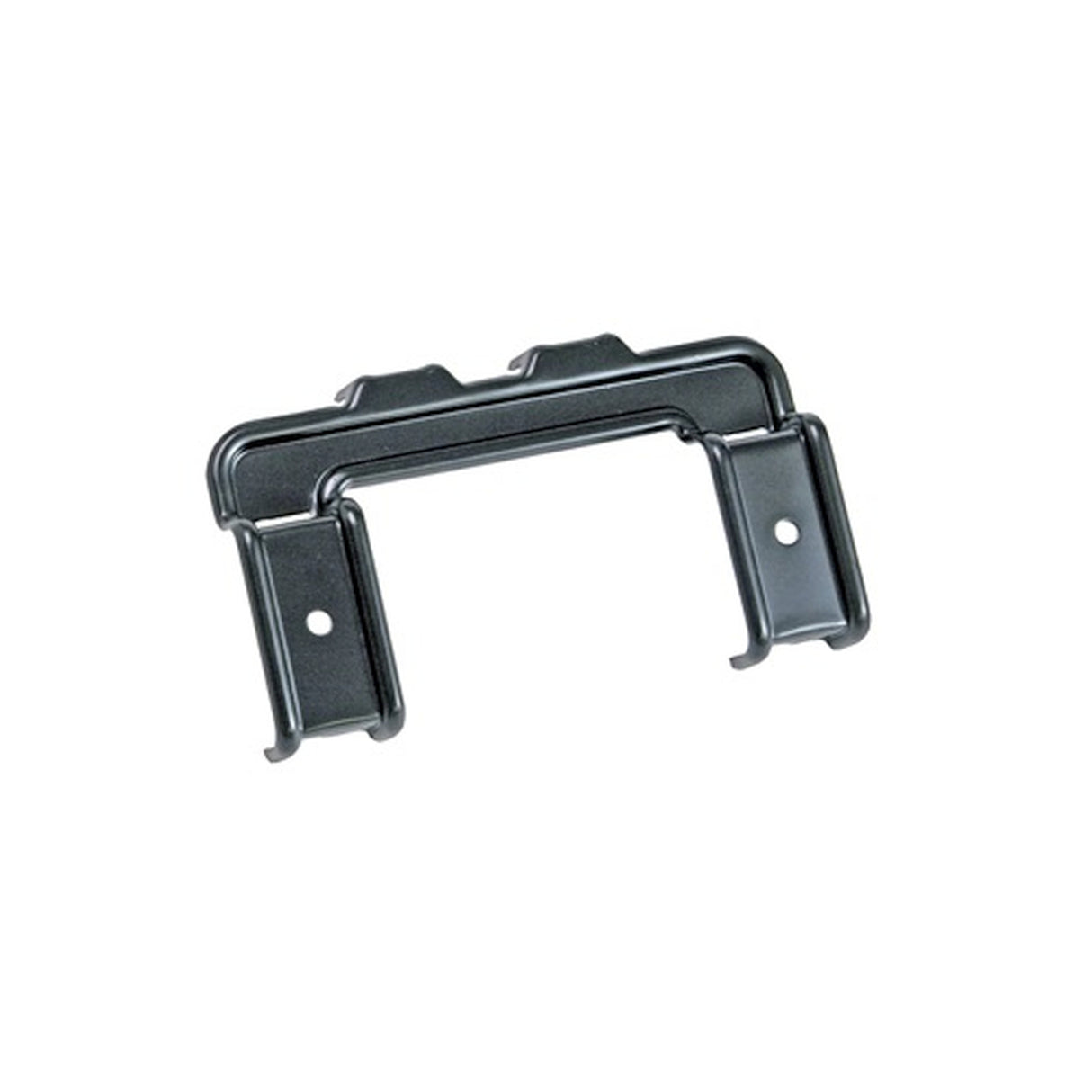 Scott Drake Upper Radiator Bracket Factory Black - C7ZZ-8A193-A