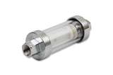 Mr Gasket Clearview Inline Fuel Filter - 9706