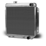 AFCO 1964.5-66 Mustang Aluminum Radiator and Shroud - Passenger Side - 80276-B-NA-N 80276-S-NA-N