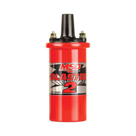 MSD Ignition Coil - Blaster 2 - Red - 8202