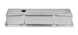 Mr Gasket Chrome Tall-Style Valve Covers without Baffle - 9801