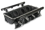 Holley 300-670BK Lo-Ram Manifold Base and Fuel Rails Single Fuel Injector GM LS3/L93