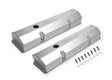 Holley 890010 Sniper Valve Cover - Fabricated Aluminum - SBC - Perim Bolt - Flat - Anodized