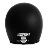 Simpson Motorcycle Chopper Helmet - Flat Black SM - CHOP3SM
