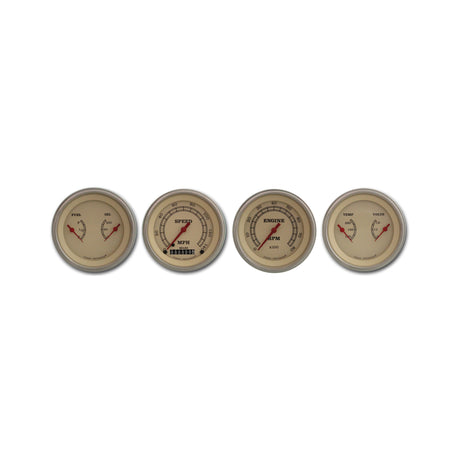 Classic Instruments VINTAGE 3IN SPEEDO/TACH/2 DUALS-GM - VT05SLC