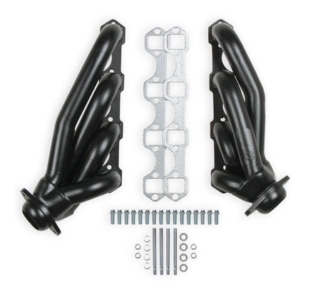 Flowtech Shorty Headers - Black Painted - 12147FLT