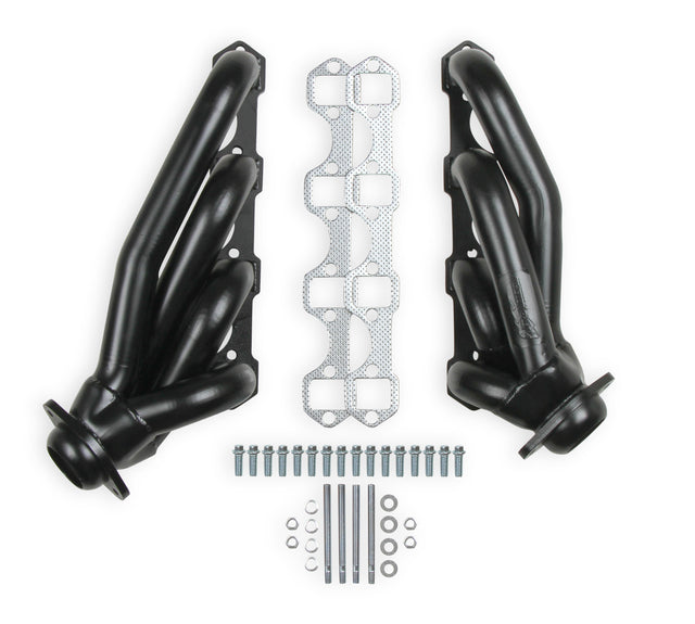 Flowtech Shorty Headers - Black Painted - 12147FLT