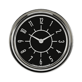Classic Instruments 6-Pack Matching Black 2 5/8" Clock - SX92BSLF